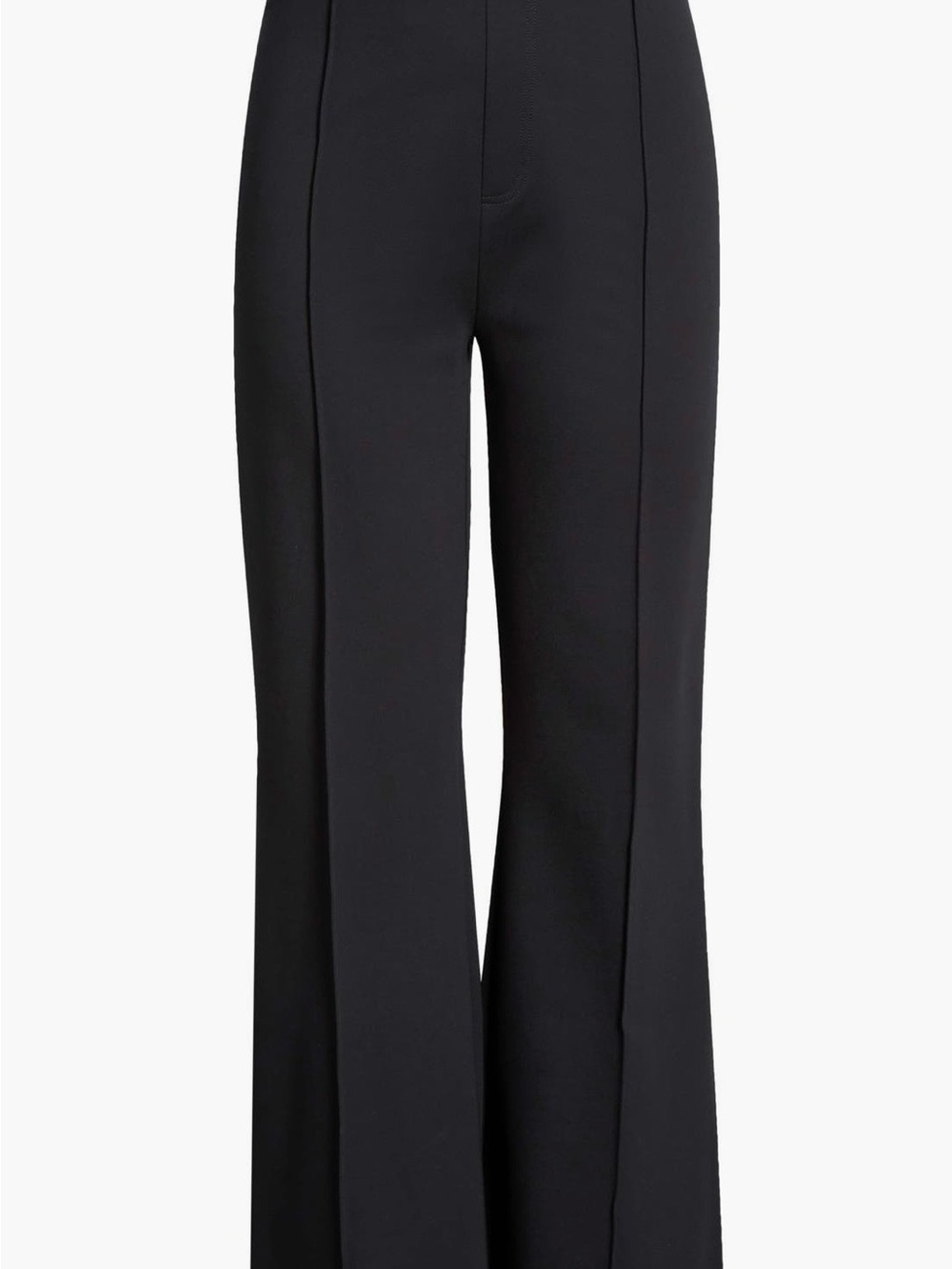 SPANX Black High Waist Flare Leg Ponte Pants Brand New with tags